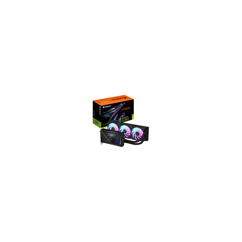 GIGABYTE AORUS GeForce RTX Trademark 5080 XTREME WATERFORCE 16G Gigabyte