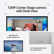 Apple Studio Display Standard Glass Tilt 27" IPS 16:9 MFEX4Z / A
