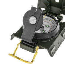 Navigacijos Kompasas - Mil-Tec US Busol su Apšvietimu, Metalinis, Alyvuogių Navigacijos Kompasas - Mil-Tec US Busol su Apšvietimu, Metalinis, Alyvuogių