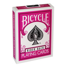 Bicycle Fuchsia Rider Back kortos Bicycle Fuchsia Rider Back kortos