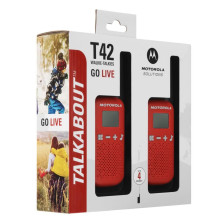 Motorola Motorola Talkabout T42 twin-pack red Motorola Motorola Talkabout T42 twin-pack red
