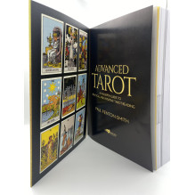 Advanced Tarot knyga Blue Angel Advanced Tarot knyga Blue Angel
