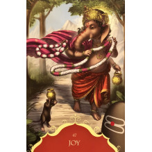 Whispers of Lord Ganesha Oracle Kortos Blue Angel