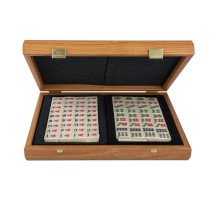 Luxurious Mahjong game in a...