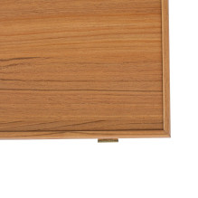 Luxurious Mahjong game in a walnut-colored wooden case Manopoulos
