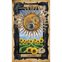 The Gothic Steampunk Tarot: kortų ir knygos rinkinys Cico Books The Gothic Steampunk Tarot: kortų ir knygos rinkinys Cico Books
