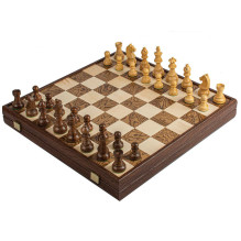 Walnut Chess Set 43x43 cm...