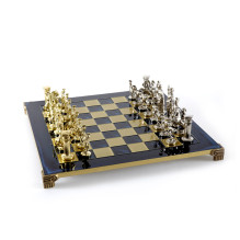 Greco-Roman metal chess set...