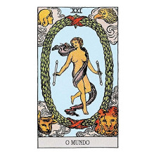Tarot de AE Waite Tarot Cards Portuguese Edition AGM