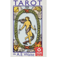 Tarot de AE Waite Tarot Cards Portuguese Edition Pocket Version AGM Tarot de AE Waite Tarot Cards Portuguese Edition Pocket Version AGM