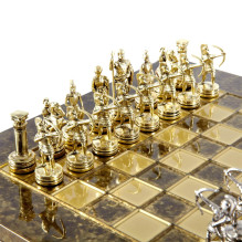 Archers chess set 28x28cm with chess pieces and board Manopoulos Archers chess set 28x28cm with chess pieces and board Manopoulos