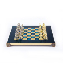 Greco-Roman chess set 28x28cm with pieces and board Manopoulos