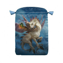Unicorns satin card bag Lo...