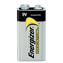 Energizer Industrial 9V 6LR61 šarminės baterijos 12 vnt. Energizer Industrial 9V 6LR61 šarminės baterijos 12 vnt.