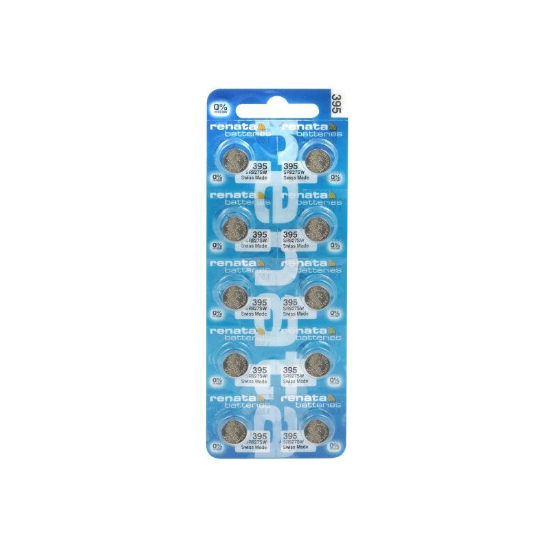 Renata 395 (SR927SW) baterijos 10 vnt.