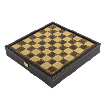 "Classic Metal Staunton" metal chess set with 34cm board on box Manopoulos "Classic Metal Staunton" metal chess set with 34cm board on box Manopoulos