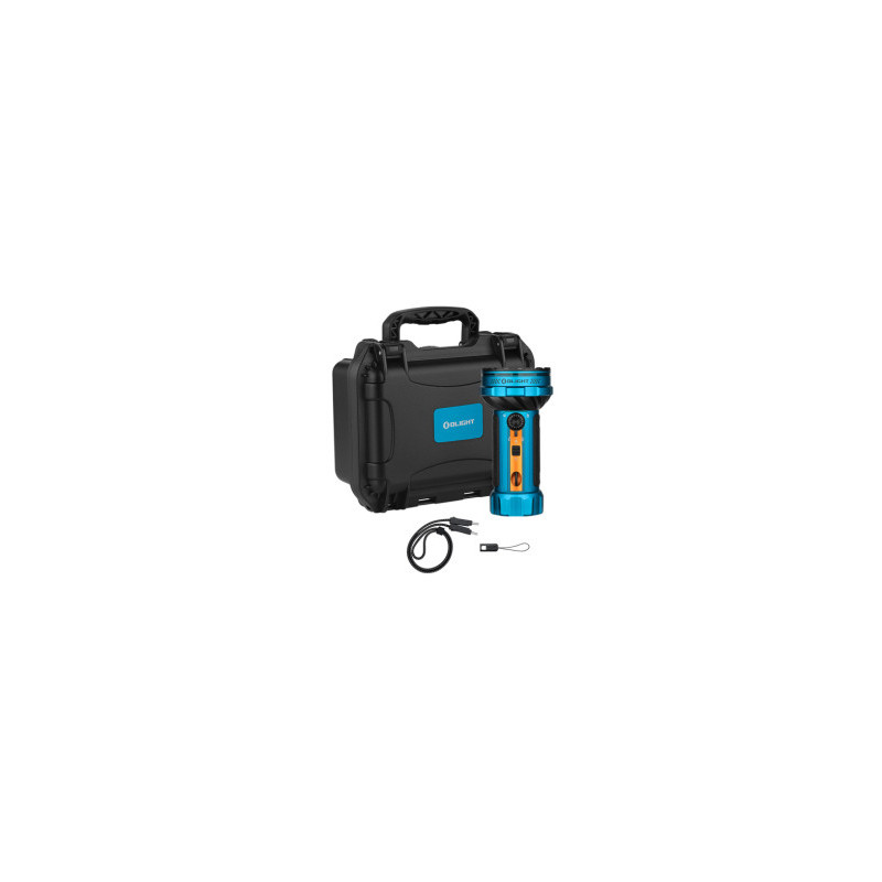 Lukturis Olight Marauder Mini 2 10000 Lumens USB-C Blue