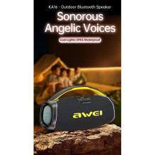 Awei KA16 60W Bluetooth portable speakers V5.3+EDR / 6000mAH Awei KA16 60W Bluetooth portable speakers V5.3+EDR / 6000mAH