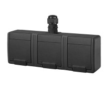 SOCKET 5046-67 3PLACE IP65...