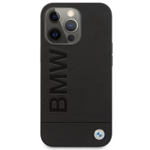 Etui BMW BMHMP14LSLLBK iPhone 14 Pro 6,1' Czarny / juodas kietas dėklas Signature Logo Imprint Magsafe Etui BMW BMHMP14LSLLBK iPhone 14 Pro 6,1' Czarny / juodas kietas dėklas Signature Logo Imprint Magsafe