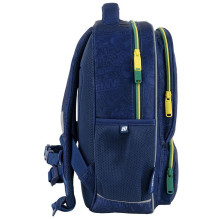 School backpack HW25-559XS, blue col., 24.x9.5x32.5 cm School backpack HW25-559XS, blue col., 24.x9.5x32.5 cm