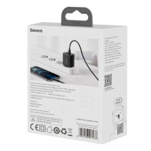 Mobile Phone - Baseus CCXJ-B01 Universal Fast Charging 20W AC Indoor Black Mobile Phone - Baseus CCXJ-B01 Universal Fast Charging 20W AC Indoor Black