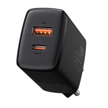 Mobile Phone - Baseus CCXJ-B01 Universal Fast Charging 20W AC Indoor Black Mobile Phone - Baseus CCXJ-B01 Universal Fast Charging 20W AC Indoor Black