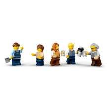 Žaislinis Traukinys - LEGO CITY 60511 Vintage Steam Train 575 Pieces, 5 Minifigures Žaislinis Traukinys - LEGO CITY 60511 Vintage Steam Train 575 Pieces, 5 Minifigures