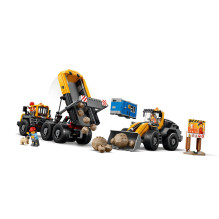 Konstruktorius - LEGO CITY 60494 Savivartis ir Priekinis Krautuvas, 1132 detalės, 3 mini figūrėlės