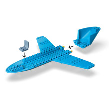 LEGO CITY 60492 Passenger Jet - LEGO CITY 60492 Passenger Jet, 118 Pieces, 4 Minifigures