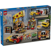 Konstruktorius - LEGO City 60496 Pizza Delivery Experience, 494 Pieces, 5 Minifigures Konstruktorius - LEGO City 60496 Pizza Delivery Experience, 494 Pieces, 5 Minifigures
