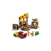 Konstruktorius - LEGO City 60496 Pizza Delivery Experience, 494 Pieces, 5 Minifigures Konstruktorius - LEGO City 60496 Pizza Delivery Experience, 494 Pieces, 5 Minifigures