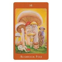 Orakulo Kortelės - Mushroom Folk Oracle Cards 42-Card Deck Blue Angel Orakulo Kortelės - Mushroom Folk Oracle Cards 42-Card Deck Blue Angel