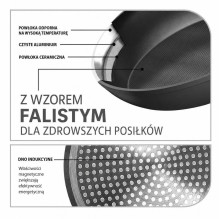Keptuvė - MAESTRO Wave MR-1212-20, 20cm, Keraminė, Indukcinė Suderinama