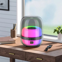 Hoco BS58 10W Wireless speaker with colorful luminous Black