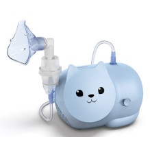Nebulizer - Omron Nami Cat Mesh 0.35 ml / min 58 dB Mask and Mouthpiece Nebulizer - Omron Nami Cat Mesh 0.35 ml / min 58 dB Mask and Mouthpiece