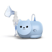 Nebulizer - Omron Nami Cat Mesh 0.35 ml / min 58 dB Mask and Mouthpiece Nebulizer - Omron Nami Cat Mesh 0.35 ml / min 58 dB Mask and Mouthpiece