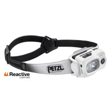 Flashlight - Petzl SWIFT RL 1100 Lumens 155m USB Rechargeable Black / White Flashlight - Petzl SWIFT RL 1100 Lumens 155m USB Rechargeable Black / White