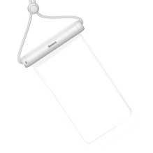 Case - Baseus Cylinder Waterproof Smartphone Bag (IPX8, 7.2 inches, White) Case - Baseus Cylinder Waterproof Smartphone Bag (IPX8, 7.2 inches, White)