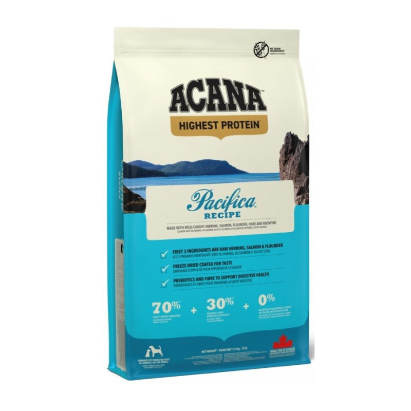 ACANA Highest Protein Pacifica - sausas šunų ėdalas - 11,4 kg