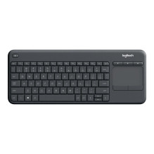 Keyboard - Logitech Wireless Touch Keyboard K400 Plus (wireless, touch, 18-month battery life)