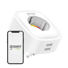 Išmanusis kištukas - Gosund SP112 Išmanusis Wi-Fi kištukas 2xUSB Baltas