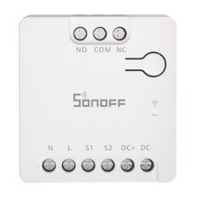 Išmanusis namų prietaisas - Sonoff MINI-D WiFi jungiklis (AC / DC 12-48V, sausas kontaktas)