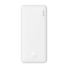 Power Bank - Baseus Airpow 10000mAh 20W Fast Charging USB-C Micro USB White Power Bank - Baseus Airpow 10000mAh 20W Fast Charging USB-C Micro USB White