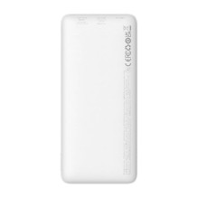 Power Bank - Baseus Airpow 10000mAh 20W Fast Charging USB-C Micro USB White Power Bank - Baseus Airpow 10000mAh 20W Fast Charging USB-C Micro USB White