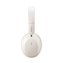Ausinės - Baseus Bass 35 Max Laidinės Ir Belaidės Muzikos USB Type-C Bluetooth 50h Smėlio Spalvos Ausinės - Baseus Bass 35 Max Laidinės Ir Belaidės Muzikos USB Type-C Bluetooth 50h Smėlio Spalvos