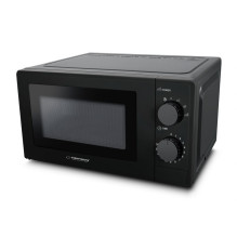 Esperanza ESTOFADO Black Solo microwave Countertop 20 L 700 W Esperanza ESTOFADO Black Solo microwave Countertop 20 L 700 W