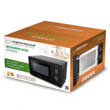 Esperanza ESTOFADO Black Solo mikrobangų stalviršis 20 L 700 W