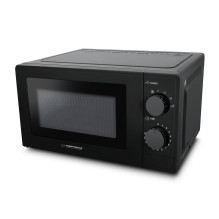 Esperanza ESTOFADO Black Solo microwave Countertop 20 L 700 W Esperanza ESTOFADO Black Solo microwave Countertop 20 L 700 W