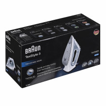 Braun SI 3054 GY garinis lygintuvas, keraminis padas, pilkas, 2400 W Braun SI 3054 GY garinis lygintuvas, keraminis padas, pilkas, 2400 W